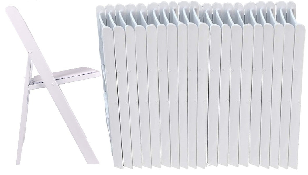 White resin folding chairs wholesale hotsell