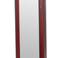 Wall mount Over the Door Wooden Jewelry Armoire Cherry