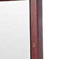 Wall mount Over the Door Wooden Jewelry Armoire Cherry