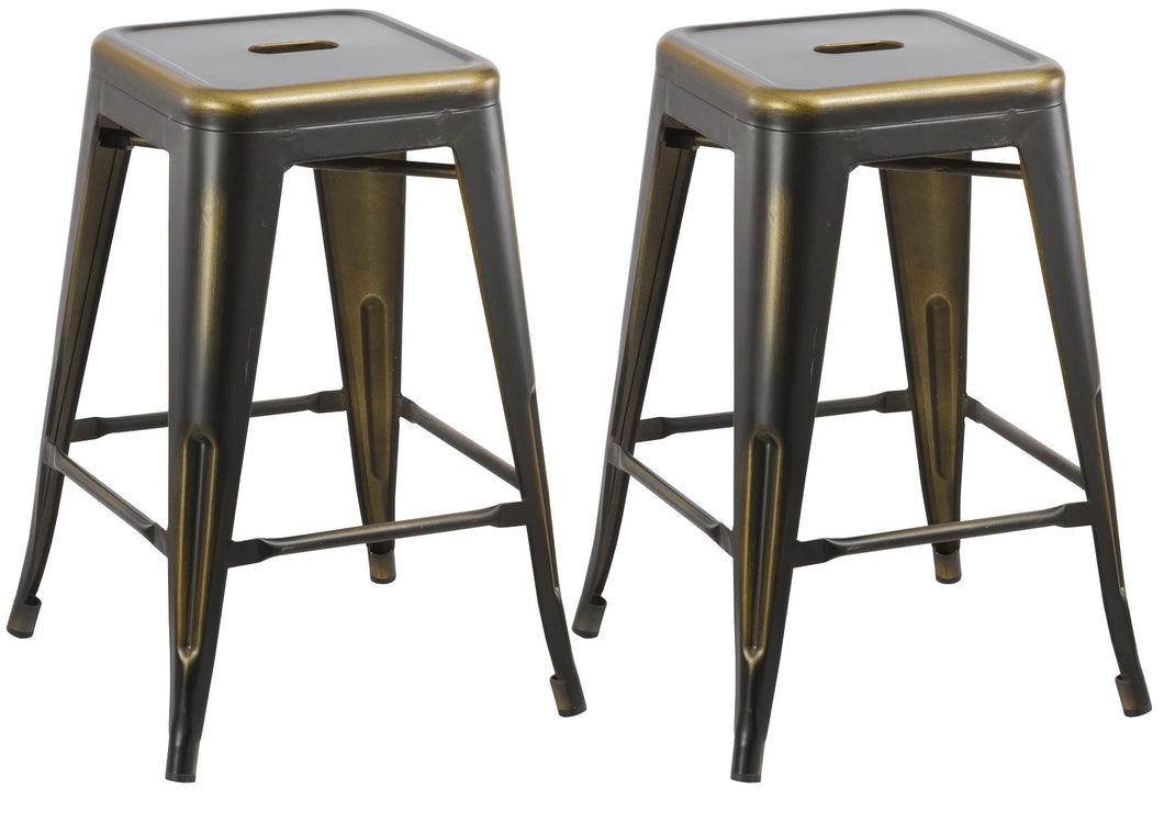 Distressed copper bar stools discount
