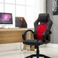 Gaming Tilt Swivel High back Leather Office Executive Chair - Red