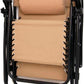 BTExpert 3PCS Zero Gravity Chair Set with Table, Folding Lounge w/ Pillow & Cup Holder for Camping, Patio, Beach