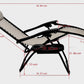 Improved Zero gravity Chair Outdoor lounge patio Cup tray Black 2 pack case set