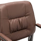 BTEXPERT Premium Leather Office Executive Chair Waiting Guest Side Chair