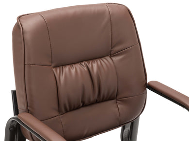 BTEXPERT Premium Leather Office Executive Chair Waiting Guest Side Chair