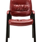 Leather Executive Office Chair Waiting Guest Conferance Chair Burgundy