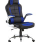BTEXPERT Leather Office Gaming Chair Napping tilt Pillow Headrest Lumbar Support