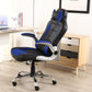BTEXPERT Leather Office Gaming Chair Napping tilt Pillow Headrest Lumbar Support