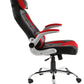 BTExpert High Back Reclining Leather Chair Executive Racing Office Gaming Chair red