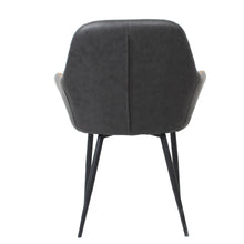 BTExpert Bucket Upholstered Dark Gray Accent Chair