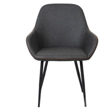 BTExpert Bucket Upholstered Dark Gray Accent Chair