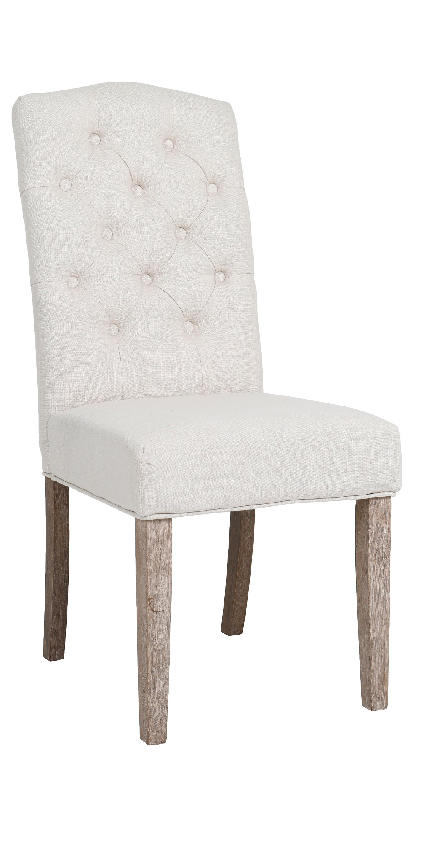 BTExpert French High Back Tufted Upholstered Dining Chair