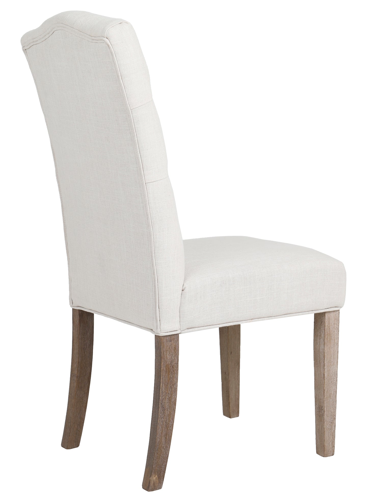 BTExpert French High Back Tufted Upholstered Dining Chair