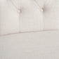 BTExpert French High Back Tufted Upholstered Dining Chair