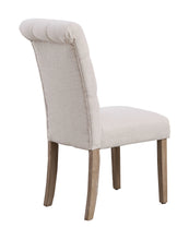 BTExpert High Back Tufted Parsons Upholstered Dining Room Chair ide Solid Wood Accent