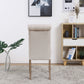 BTExpert High Back Tufted Parsons Upholstered Dining Room Chair ide Solid Wood Accent