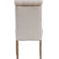 BTExpert High Back Tufted Parsons Upholstered Dining Room Chair ide Solid Wood Accent