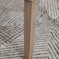 BTExpert High Back Tufted Parsons Upholstered Dining Room Chair Wood Accent Nail Trim Linen Beige