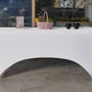 BTExpert Stretchable White Tablecloth, Fitted Spandex Covers for 6ft Indoor Outdoor Folding Tables