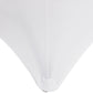 BTExpert Stretchable White Tablecloth, Fitted Spandex Covers for 6ft Indoor Outdoor Folding Tables