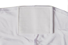 Kitchen Stretchable White Tablecloth, Stretch/Fitted Table Covers 6 Feet Indoor Outdoor Folding Table, Rectangular Spandex Cloths