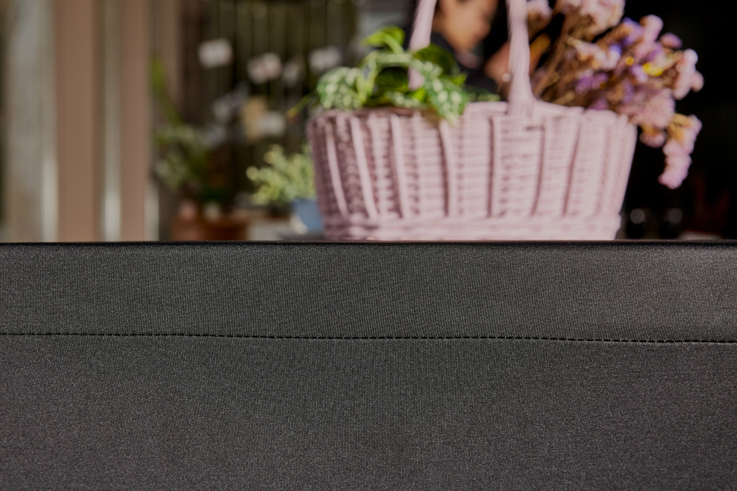 Kitchen Stretchable Black Tablecloth, Stretch/Fitted Table Covers 6 Feet Folding Table Rectangular Spandex Cloths for Wedding Party