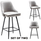 BTExpert Afia Premium Upholstered Modern Premium Stool Bar Chairs - Set of 2