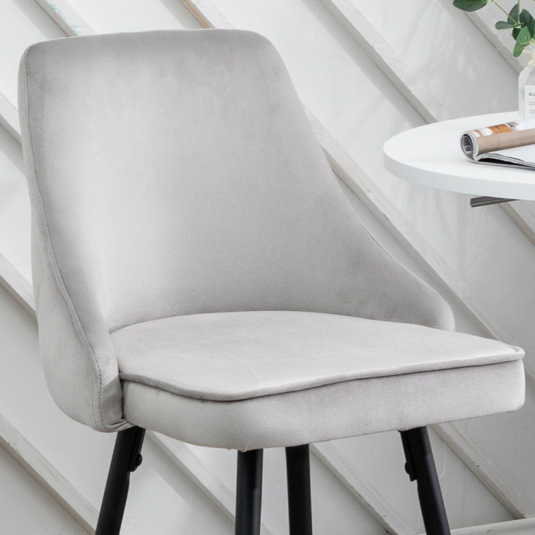 BTExpert Afia Premium Upholstered Modern Premium Stool Bar Chairs - Set of 2