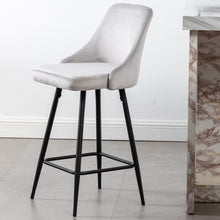 BTExpert Afia Upholstered Modern Barstool Stool Bar Chair- One