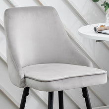 Afia Premium Upholstered Modern Premium Stool Bar Chairs Set of 2