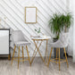 Shagufta Tufted Upholstered Modern Premium Stool Bar Chairs - Set of 2