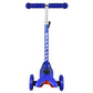 BTExpert Kids Adjustable Mini Kick Scooter, LED 3-Wheel T-Bar, Indoor Outdoor, Ages 3+