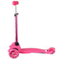 BTExpert Kids Adjustable Mini Kick Scooter, LED 3-Wheel T-Bar, Indoor Outdoor, Ages 3+