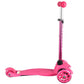 BTExpert Kids Adjustable Mini Kick Scooter, LED 3-Wheel T-Bar, Indoor Outdoor, Ages 3+