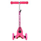 BTExpert Kids Adjustable Mini Kick Scooter, LED 3-Wheel T-Bar, Indoor Outdoor, Ages 3+
