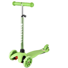 BTEXPERT Indoor Outdoor Height Adjustable and T-Bar Kids Mini Kick Scooter LED 3 Lights Wheels Ages 3 YEARS AND UP
