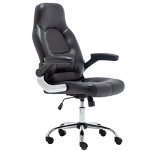 Office Desk Gaming Lumbar Support Computer Task Executive Adjustable Height/Arms Faux Leather Chair