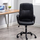 Office Desk Faux Leather Lumbar Support Conference Executive Chair