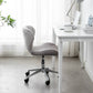 BTExpert Velvet Upholstered Vanity Office Chair for Desk, Conference, or Makeup Use