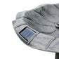 BTExpert Birdbath Vintage Grey Solar Lighted Bath Garden Fountain Decoration Accents