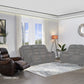 BTExpert Power Motion Recliner Chair with USB, Electric Recliner, Two-Tone Brown Top Grain Leather