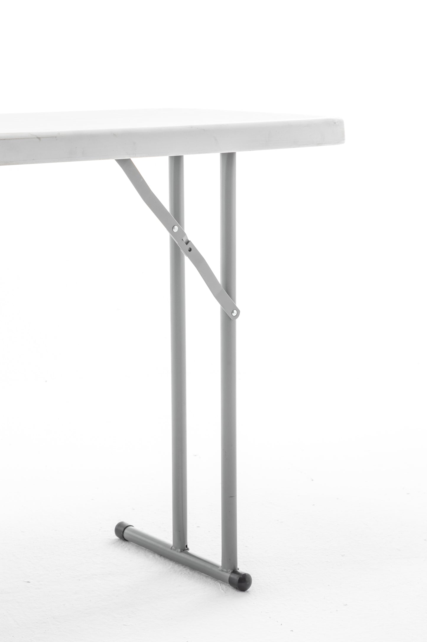 BTExpert 6-Foot - 72" - 18"X29" - long White Plastic Folding Seminar Training Portable Table  - Set of 2