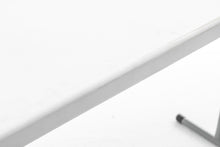 BTExpert 6-Foot - 72" long White Plastic Folding Seminar Training Table Portable 18" Wide narrow, 29" High, events indoor outdoor lightweight Set of 2