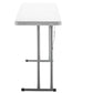 BTExpert 6-Foot White Plastic Folding Seminar Table, Portable, 18" Wide, 29" High, Indoor Outdoor Lightweight