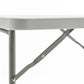 BTExpert 3FT Square Granite White Plastic Folding Table Portable for home indoor outdoor lightweight - Set of 2