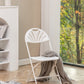 BTExpert White Plastic Folding Chair, Steel Frame, High Capacity, Lightweight, for Event, Wedding, Party - Set of 6