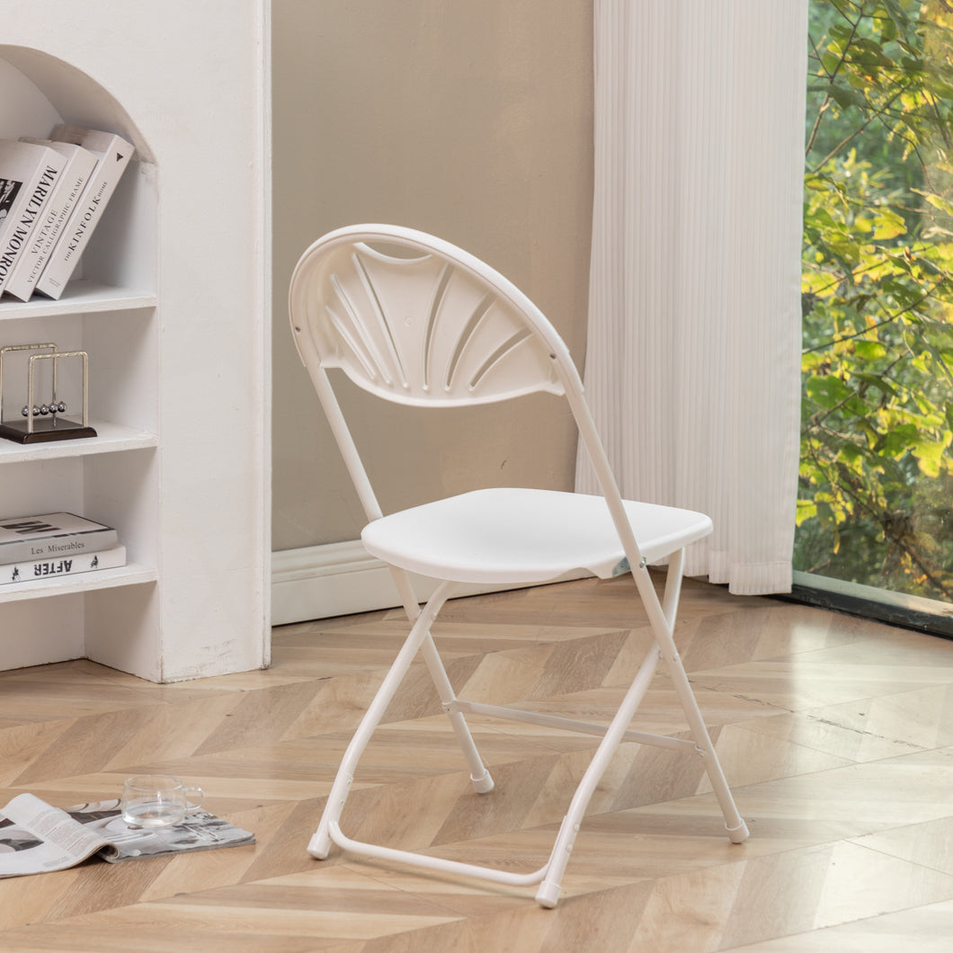 Lightweight plastic hot sale folding chairs