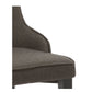 Btexpert Fabric Upholstery Dining Chairs, Steel, Dark Gray - Set of 2