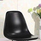 Eiffel Natural Wood Legs Dining Side Chair Black DSW - Set of 4
