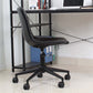 BTExpert Aati Mid Back Fuax Leather Task Chair, Black Office Chair